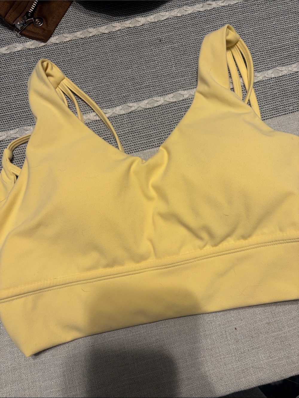 Buffbunny Yellow Monarch Bra